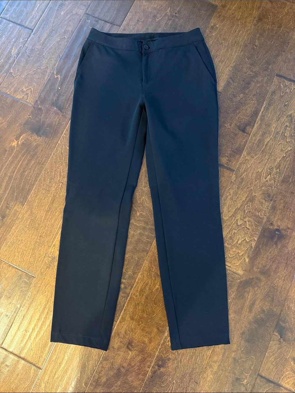 American Giant Ponte Cigarette Pant - altered